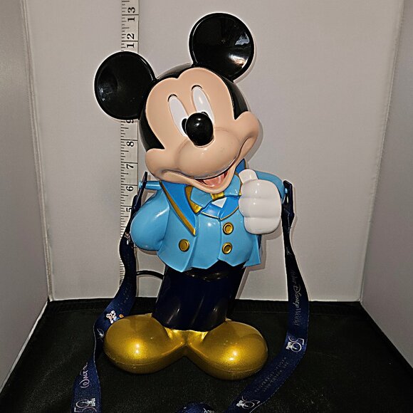Walt Disney World Parks 50th Anniversary Celebration Mickey Mouse Popcorn Bucket - Picture 1 of 6